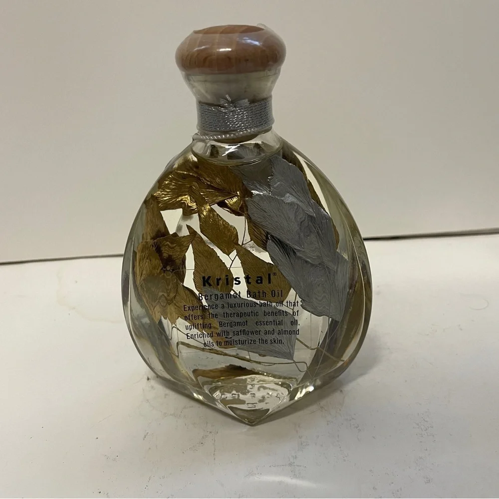 Kristal Bergamot Bath Oil 9 OZ